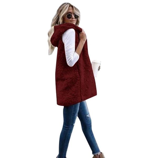fashion women coat cashmere vest sleeveless pocket hooded neck plus size open stitch softly warm waistcoat winter female outfits, Black;brown
fashion women coat cashmere vest sleeveless pocket hooded neck plus size open stitch softly warm waistcoat winter female outfits, Black;brown