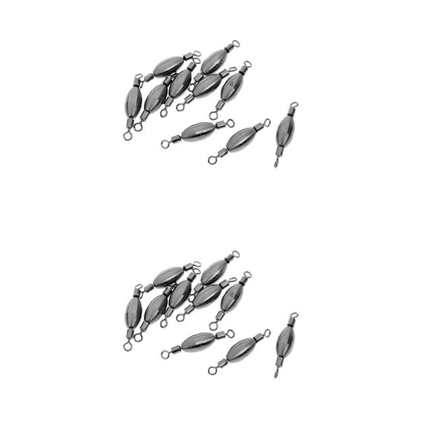 20pcs fishing swivels with copper sinker fishing rolling swivels counterweight connectors
20pcs fishing swivels with copper sinker fishing rolling swivels counterweight connectors