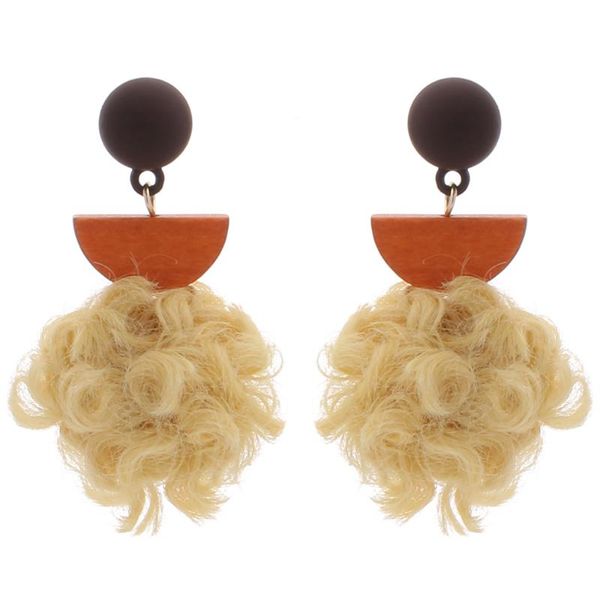 dangle & chandelier badu fluffy drop earrings trendy wooden woolen ball earring for women pom earings 2021 fashion jewelry wholesale, Silver
dangle & chandelier badu fluffy drop earrings trendy wooden woolen ball earring for women pom earings 2021 fashion jewelry wholesale, Silver