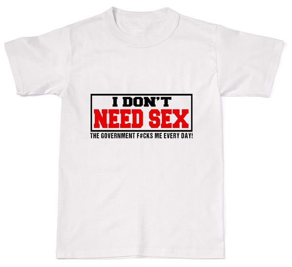 мужчины футболка 2018 лето 100% хлопок мужчины тенденции моды досуг t-shirt мне не нужны пол правительство f * cks me casual men тройники
мужчины футболка 2018 лето 100% хлопок мужчины тенденции моды досуг t-shirt мне не нужны пол правительство f * cks me casual men тройники