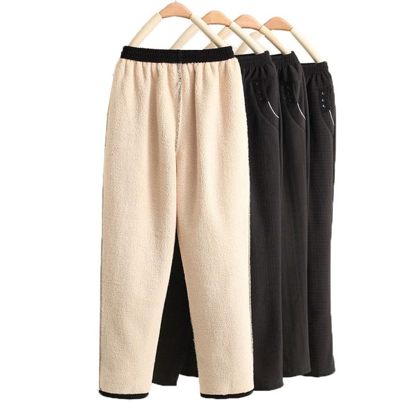 middle-aged and elderly women's pants autumn winter add velvet to keep warm casual pants trousers plus size 5xl mother dress k10, Black;white
middle-aged and elderly women's pants autumn winter add velvet to keep warm casual pants trousers plus size 5xl mother dress k10, Black;white