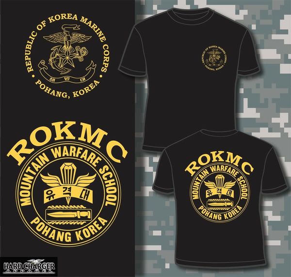 2019 fashion republic of korea marine corps mountain warfare school shirt double side tees
2019 fashion republic of korea marine corps mountain warfare school shirt double side tees