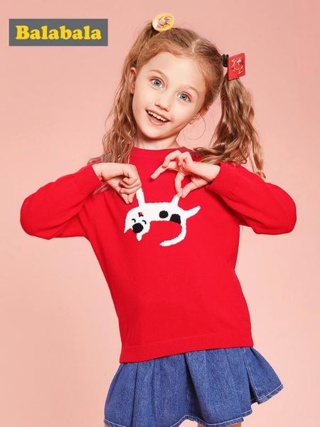 balabala children's clothing sweater girls 2020 new autumn cotton sweater children baby girl, Blue
balabala children's clothing sweater girls 2020 new autumn cotton sweater children baby girl, Blue