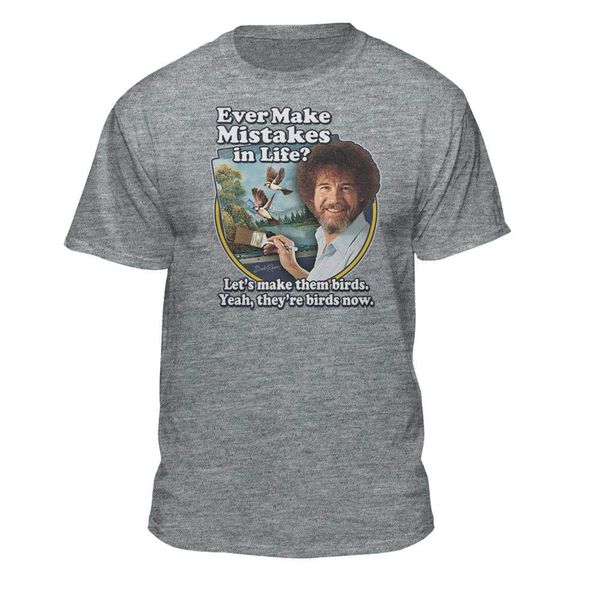 bob ross make mistakes into birds official licensed t-shirt 2019 new short sleeve casual tee 100% cotton basketball t shirts
bob ross make mistakes into birds official licensed t-shirt 2019 new short sleeve casual tee 100% cotton basketball t shirts
