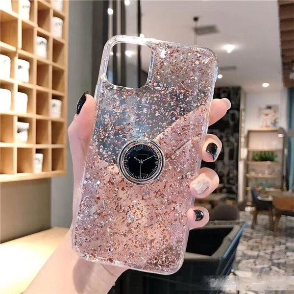 100pcs luxury clock stand phone case for iphone x xs max xr 6 7 8 plus creative gold foil glue for samsung s9 s10 note9 cover
100pcs luxury clock stand phone case for iphone x xs max xr 6 7 8 plus creative gold foil glue for samsung s9 s10 note9 cover