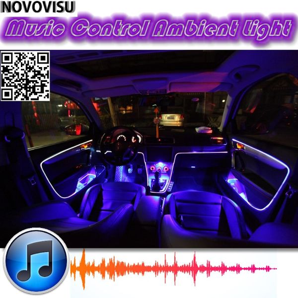 novovisu ambient rhythm light for all car tuning interior music / sound light / diy car atmosphere refit optic fiber band
novovisu ambient rhythm light for all car tuning interior music / sound light / diy car atmosphere refit optic fiber band