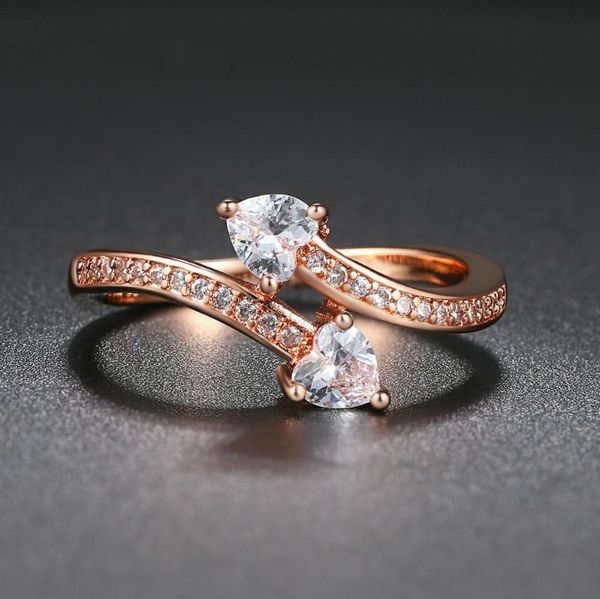 double fair romantic heart ring for women arrow shaped + cubic zirconia rose gold color special gift fashion jewelry dfr834, Golden;silver
double fair romantic heart ring for women arrow shaped + cubic zirconia rose gold color special gift fashion jewelry dfr834, Golden;silver