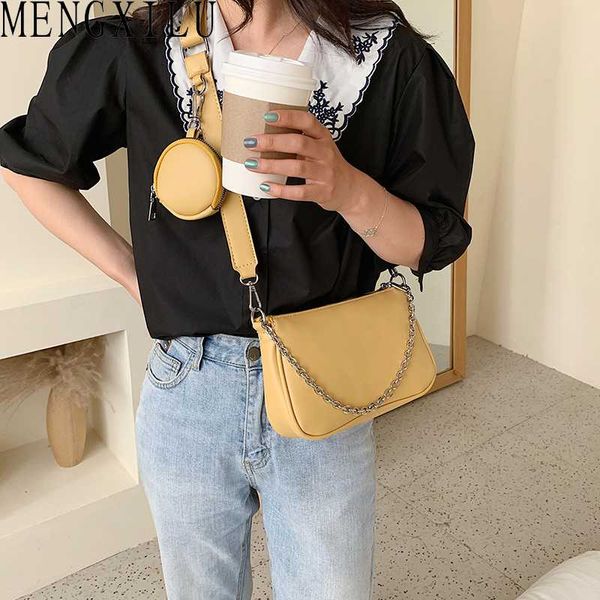 mengxilu 2pcs/set zipper purse and handbags women crossbody shoulder bag small phone pocket pu leather chain ladies hand bags
mengxilu 2pcs/set zipper purse and handbags women crossbody shoulder bag small phone pocket pu leather chain ladies hand bags