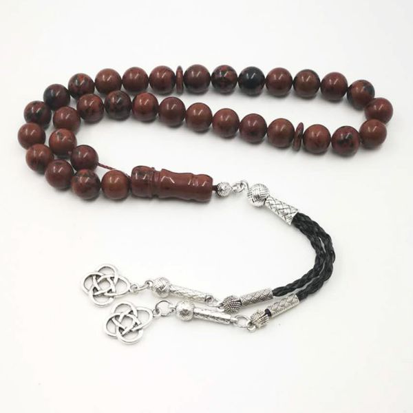 natural red obsidian tasbih man's rosary rare stone 33 muslim misbaha matel pendant islam prayer beads eid gift islam rosary, Black
natural red obsidian tasbih man's rosary rare stone 33 muslim misbaha matel pendant islam prayer beads eid gift islam rosary, Black
