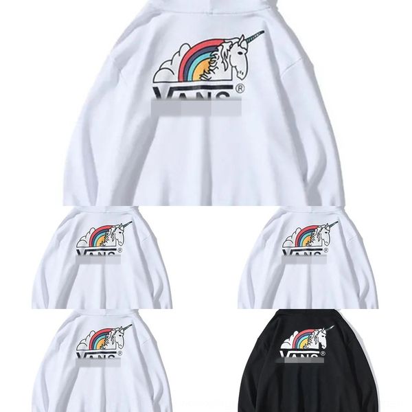 trendy br new all-match van rainbow horseprinted cotton thin men girls couple hooded trendy brand sweater sweaternew all-match van rainbow h, Black
trendy br new all-match van rainbow horseprinted cotton thin men girls couple hooded trendy brand sweater sweaternew all-match van rainbow h, Black