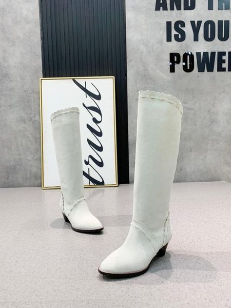 knee-high woman boots genuine leather mid heel pointed toe ladies long boots luxury designer 2020 new fashion zapatos de mujer, Black
knee-high woman boots genuine leather mid heel pointed toe ladies long boots luxury designer 2020 new fashion zapatos de mujer, Black