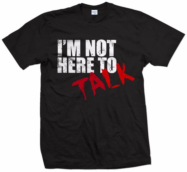 2019 brand new fashion cotton tees bodybuilding gymer t shirt muscle fitness trainer i'm not here to talk on tee shirt 
2019 brand new fashion cotton tees bodybuilding gymer t shirt muscle fitness trainer i'm not here to talk on tee shirt