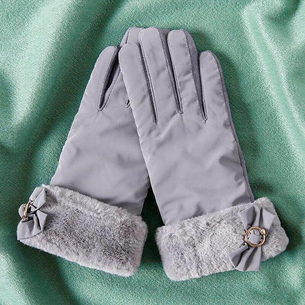 five fingers gloves hirigin womens winter warm smart touch screen windproof driving, Blue;gray
five fingers gloves hirigin womens winter warm smart touch screen windproof driving, Blue;gray