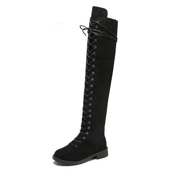 oein women boots over-the-knee female casual shoes high heel fashion lace up platform 2020 new winter long boots plus size 35-43, Black
oein women boots over-the-knee female casual shoes high heel fashion lace up platform 2020 new winter long boots plus size 35-43, Black