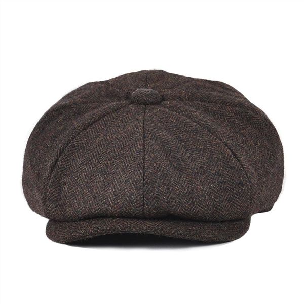 botvela newsboy cap for men women wool blend tweed herringbone 8 panel apple caps cabbies hat woolen headpiece beret hats 005 t200911, Blue;gray
botvela newsboy cap for men women wool blend tweed herringbone 8 panel apple caps cabbies hat woolen headpiece beret hats 005 t200911, Blue;gray