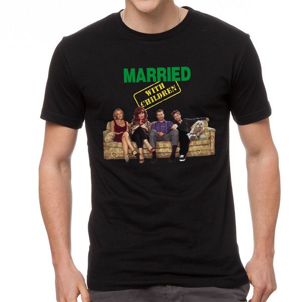 married with intro cast black t shirt men women new sizes s-2xl-3xl tee shirt fashion 
married with intro cast black t shirt men women new sizes s-2xl-3xl tee shirt fashion