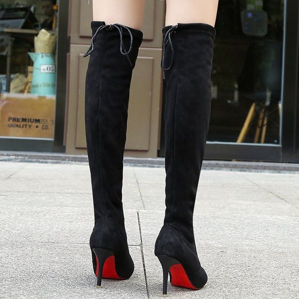 overknee boots winter women shoes over knee boots women booties woman long boot schoenen vrouw bottines botas para mujer, Black
overknee boots winter women shoes over knee boots women booties woman long boot schoenen vrouw bottines botas para mujer, Black