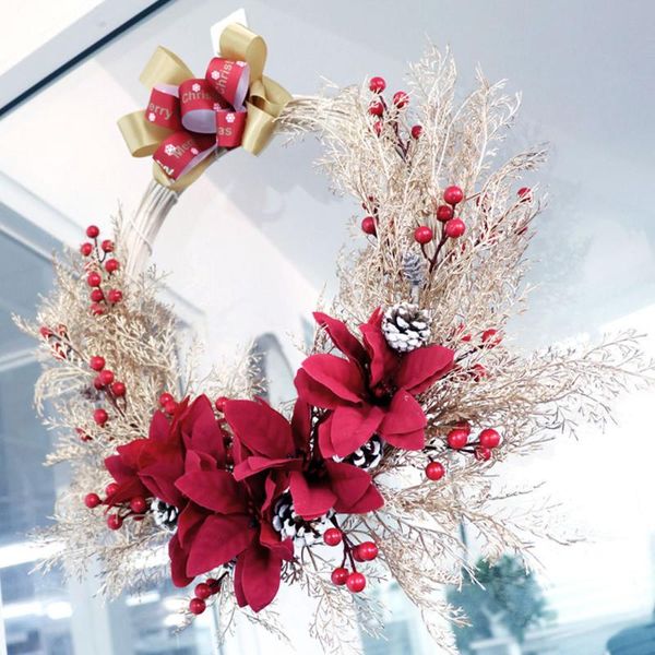 45/50/55cm realistic xmas artificial flower wreath for home festival props decorati flower garland party hanging pendant
45/50/55cm realistic xmas artificial flower wreath for home festival props decorati flower garland party hanging pendant