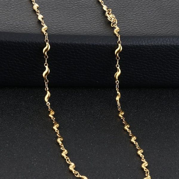 tiny wave necklace for women stainless steel short chain necklace bohemian choker girls charm jewelry collier gifts femme mn250, Silver
tiny wave necklace for women stainless steel short chain necklace bohemian choker girls charm jewelry collier gifts femme mn250, Silver