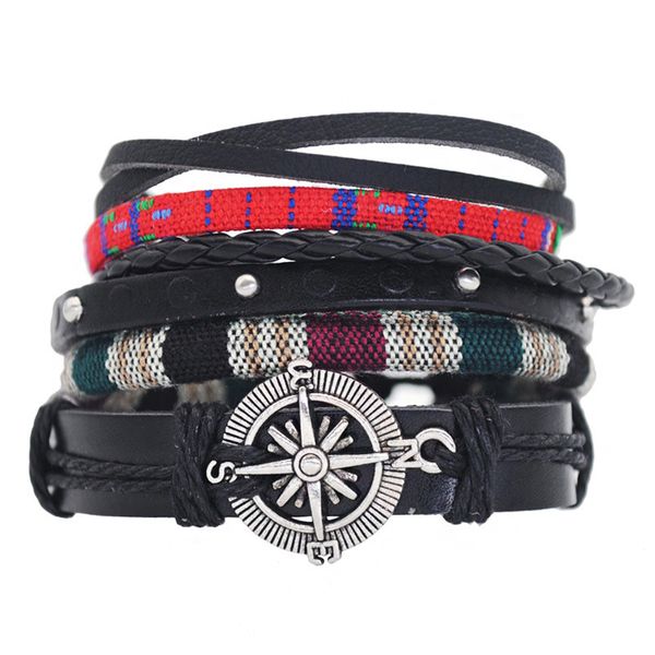 chenfan vintage multilayer bohemian bracelet personality hand strap set handmade leather bracelet women's bracelets gift touris, Golden;silver
chenfan vintage multilayer bohemian bracelet personality hand strap set handmade leather bracelet women's bracelets gift touris, Golden;silver