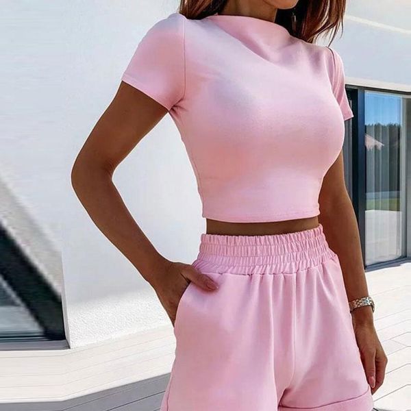2020 two piece set women tracksuits crop and shorts 2 piece set women pink sets plus size set, Gray
2020 two piece set women tracksuits crop and shorts 2 piece set women pink sets plus size set, Gray