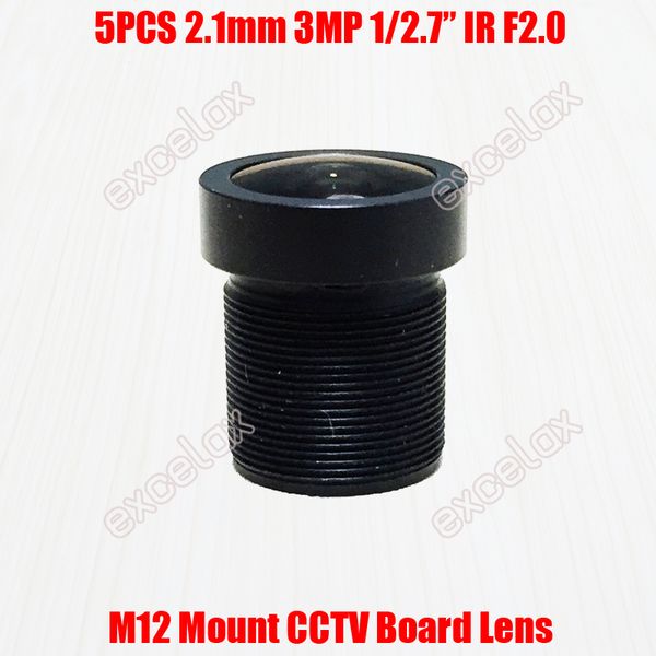 lens 5pcs/lot 3mp 1/2.7" 2.1mm f2.0 fixed iris ir mtv cctv board m12 mount for 720p 960p 1080p security analog ip camera
lens 5pcs/lot 3mp 1/2.7" 2.1mm f2.0 fixed iris ir mtv cctv board m12 mount for 720p 960p 1080p security analog ip camera