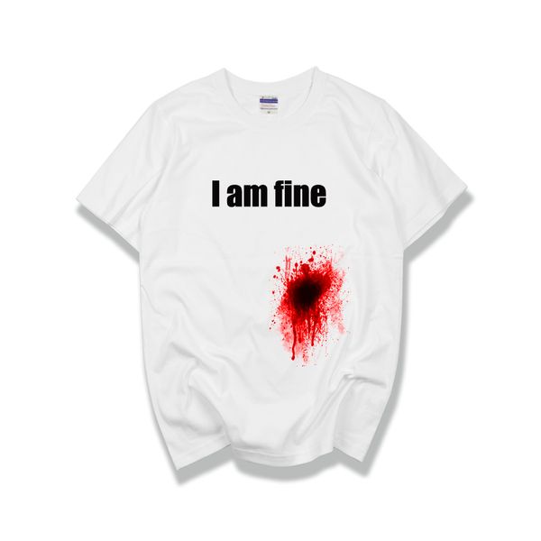 2020 design cool and cute summer short sleeve men's 's funny t-shirts tee fashion get si am fine blood gift
2020 design cool and cute summer short sleeve men's 's funny t-shirts tee fashion get si am fine blood gift