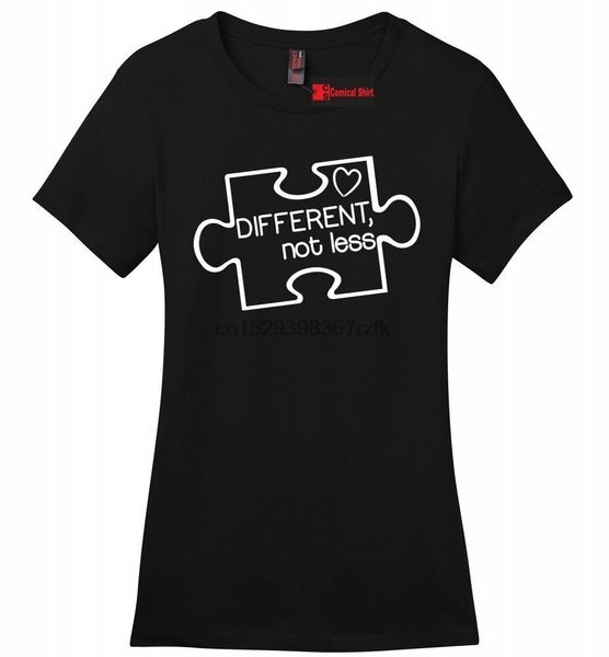 different not less autism awareness ladies t shirt puzzle autistic event tee z4
different not less autism awareness ladies t shirt puzzle autistic event tee z4