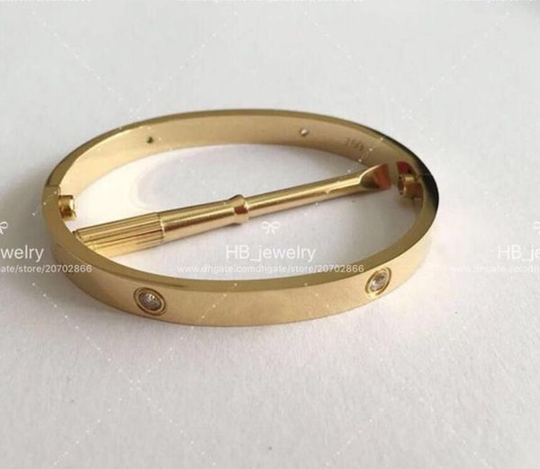Fashion High version gold screw bracelet nail bangle pulsera for mens and women Party wedding couples lovers gift jewelry With BOX
Fashion High version gold screw bracelet nail bangle pulsera for mens and women Party wedding couples lovers gift jewelry With BOX