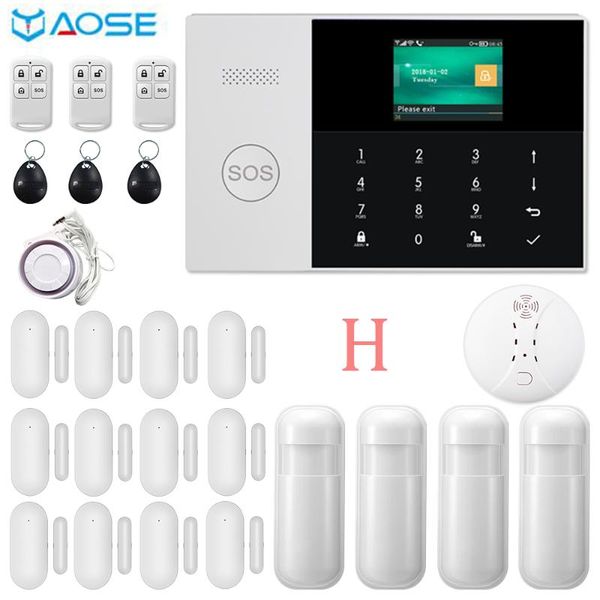 ys pg105 wifi gsm alarm system 2.4" color graphic screen w/ pir detector siren door sensor rfid remote controller security alarm
ys pg105 wifi gsm alarm system 2.4" color graphic screen w/ pir detector siren door sensor rfid remote controller security alarm
