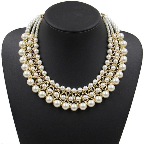 statement necklace fashion for women 2020 collar bead brand chunky female chain bib pearl necklaces & pendants vintage jewelry, Golden;silver
statement necklace fashion for women 2020 collar bead brand chunky female chain bib pearl necklaces & pendants vintage jewelry, Golden;silver