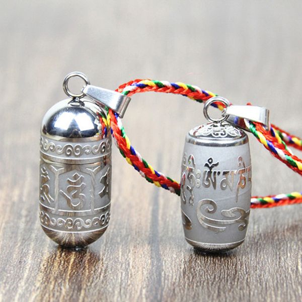pendant necklaces stainless steel om mani padme hum prayer wheel mantra buddhism rotatable necklace cremation jewelry ash urn holder, Silver
pendant necklaces stainless steel om mani padme hum prayer wheel mantra buddhism rotatable necklace cremation jewelry ash urn holder, Silver