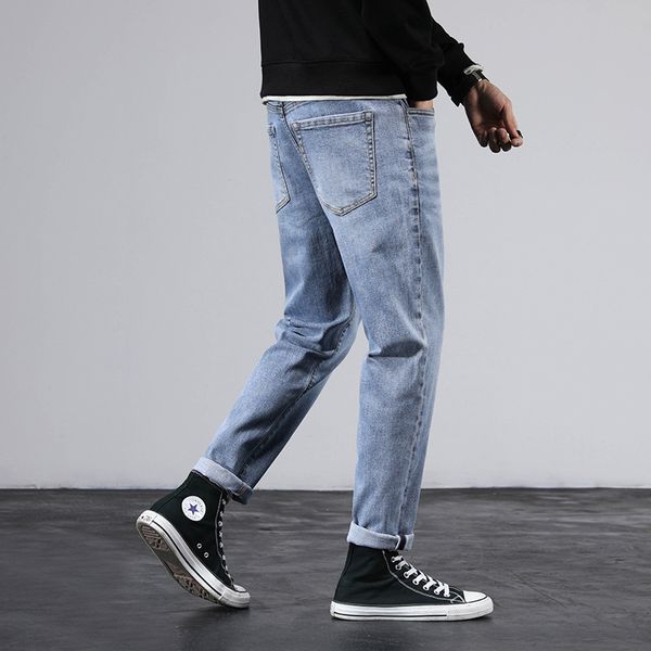 jeans men's 2020 new slim jeans, high-quality casual stretch trousers men's clothing, fashion korean straight versatile jeans, Blue
jeans men's 2020 new slim jeans, high-quality casual stretch trousers men's clothing, fashion korean straight versatile jeans, Blue