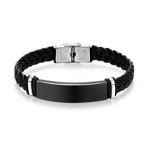 charm bracelets 2021 simple fashion man woman stainless steel bracelet handmade weave luxury leather punk rock funk jewelry, Golden;silver
charm bracelets 2021 simple fashion man woman stainless steel bracelet handmade weave luxury leather punk rock funk jewelry, Golden;silver