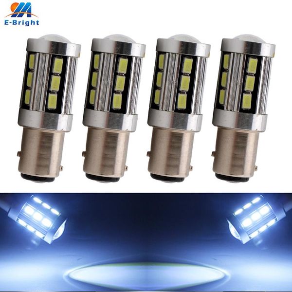 4pcs 12v 1157 bay15d ba15d cold white 5730 18 smd led lens bulbs 8000k tail side maker leds turn lights indicator lights
4pcs 12v 1157 bay15d ba15d cold white 5730 18 smd led lens bulbs 8000k tail side maker leds turn lights indicator lights