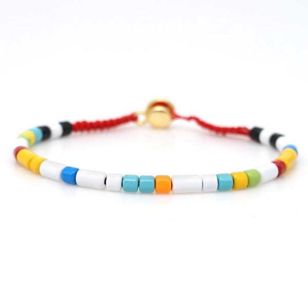 personality enamel rainbow alloy beaded bracelet bohemian handmade rope braided bracelet fashion women jewelry, Black
personality enamel rainbow alloy beaded bracelet bohemian handmade rope braided bracelet fashion women jewelry, Black