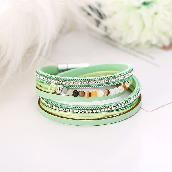 shuangr fashion bijoux jewelry natural stone beaded bracelet multi layers women bracelet wristband jewelry accessory gift, Golden;silver
shuangr fashion bijoux jewelry natural stone beaded bracelet multi layers women bracelet wristband jewelry accessory gift, Golden;silver