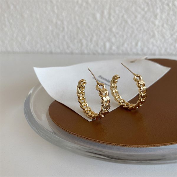 punk chain hoop earrings for women gold color round circle earring fashion pendientes mujer oorbellen, Golden;silver
punk chain hoop earrings for women gold color round circle earring fashion pendientes mujer oorbellen, Golden;silver