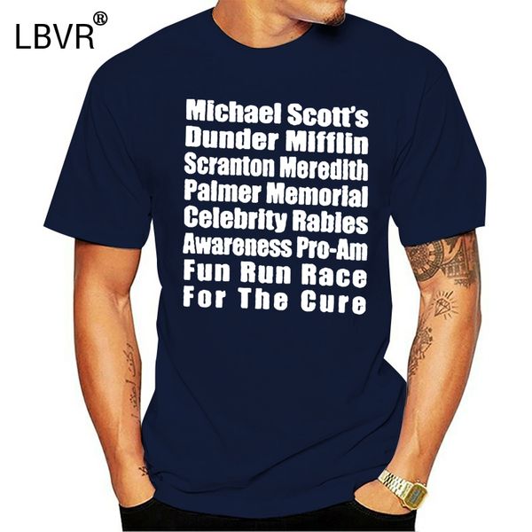 t line men the office tv series fun runner graphic t shirt