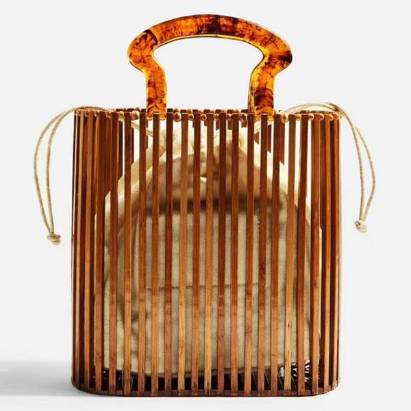 new woven bag bamboo weaving basket bag retro beach seaside vacation handbag women's shopping simple acrylic hand
new woven bag bamboo weaving basket bag retro beach seaside vacation handbag women's shopping simple acrylic hand