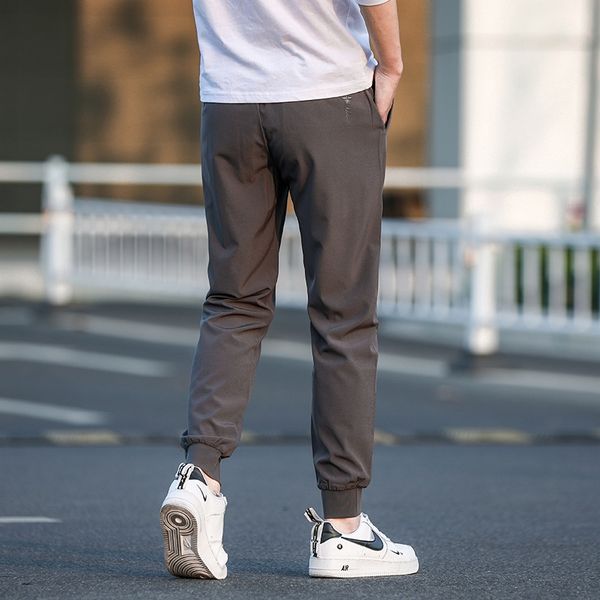 new men's summer thin tied with rope feet comfortable breathable daily casual pants casual pants loose mntoi, Blue
new men's summer thin tied with rope feet comfortable breathable daily casual pants casual pants loose mntoi, Blue