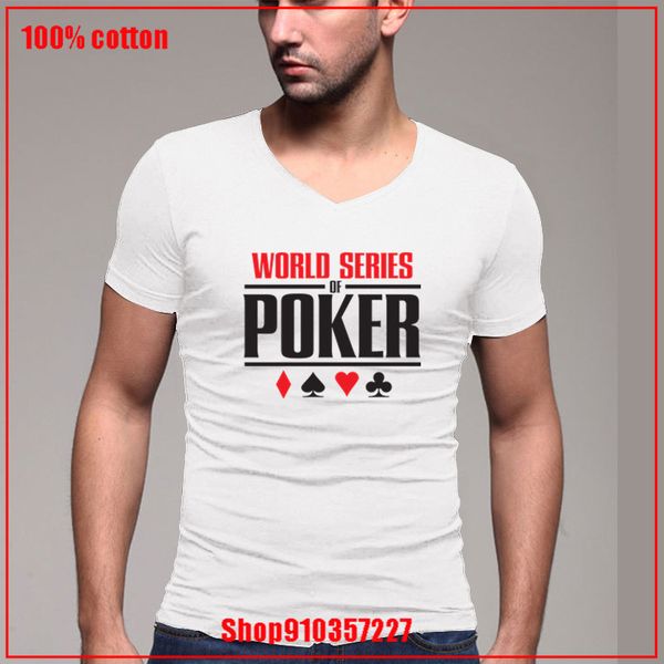stylish world series of poker logo v-neck plus size t shirt for men 4xl 5xl boyfriend's day gift personalized short sleeves
stylish world series of poker logo v-neck plus size t shirt for men 4xl 5xl boyfriend's day gift personalized short sleeves