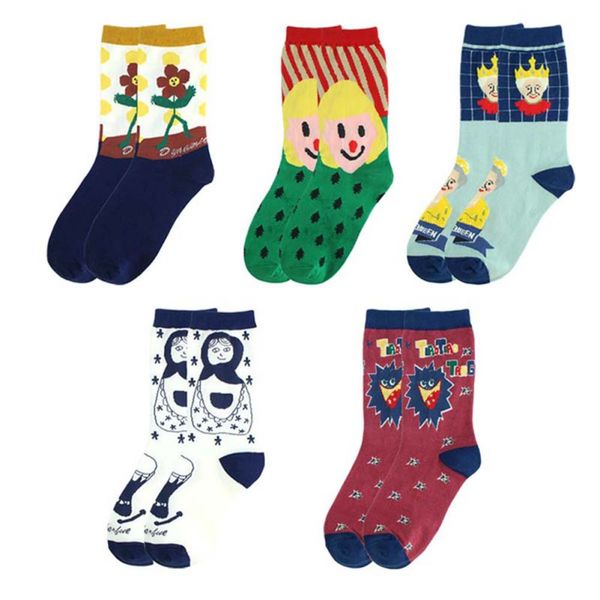 2020 creative socks fashion kawaii cartoon doll series women's socks jumping sugar creatiev couple cotton, Black;white
2020 creative socks fashion kawaii cartoon doll series women's socks jumping sugar creatiev couple cotton, Black;white