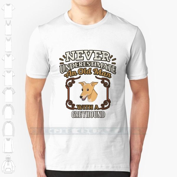 greyhound owner - never under estimate an old man with a greyhound custom design print for men women cotton new
greyhound owner - never under estimate an old man with a greyhound custom design print for men women cotton new