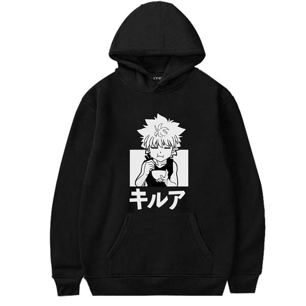 hoodie sweatshirt hunter x hunter hoodies killua zoldyck anime manga casual long sleeve pullover hoodie streetwear clothing 0916, Black
hoodie sweatshirt hunter x hunter hoodies killua zoldyck anime manga casual long sleeve pullover hoodie streetwear clothing 0916, Black