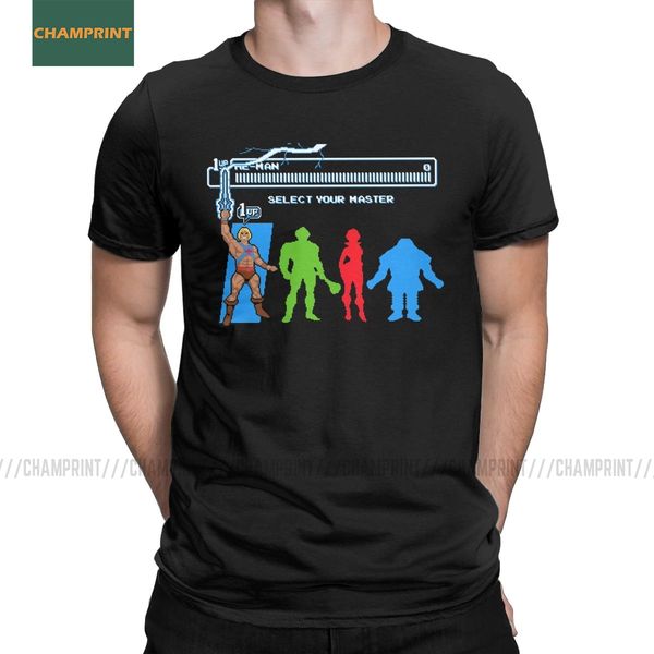 select your master he-man masters of the universe t-shirt men skeletor cartoon 80s she-ra beast cotton tee short sleeve t shirts
select your master he-man masters of the universe t-shirt men skeletor cartoon 80s she-ra beast cotton tee short sleeve t shirts