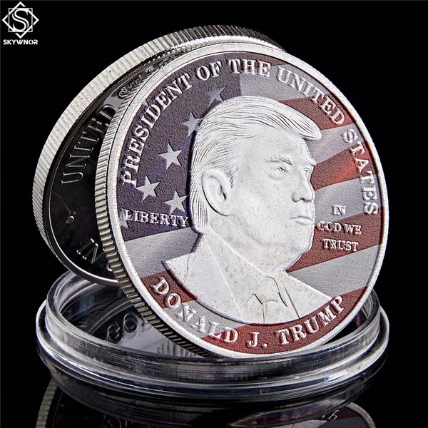 donald trump commemorative coin craft make america great again 45th president election metal badge
donald trump commemorative coin craft make america great again 45th president election metal badge