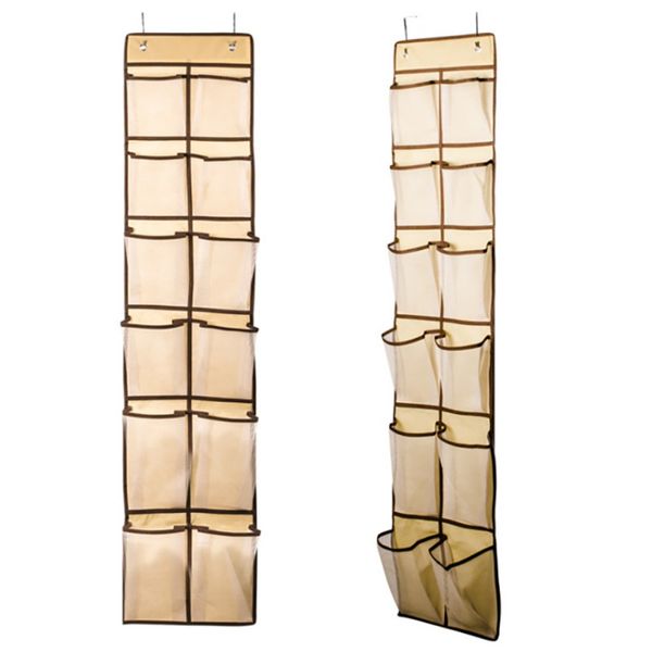12 grids increase widening non-woven fabric door storage hanging bag rack can put men's shoes including a pair of hooks
12 grids increase widening non-woven fabric door storage hanging bag rack can put men's shoes including a pair of hooks