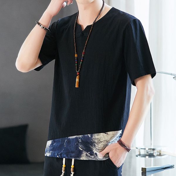 new fashion men harajuku t-shirt 2020 summer mens cotton splicing casual male short sleeve chinese style tshirts plus size, Red
new fashion men harajuku t-shirt 2020 summer mens cotton splicing casual male short sleeve chinese style tshirts plus size, Red
