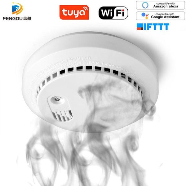 wifi co / детектор дыма безопасности wi-fi окиси углерода поддержка системы detectoralarm для туя smart home app, Black;white
wifi co / детектор дыма безопасности wi-fi окиси углерода поддержка системы detectoralarm для туя smart home app, Black;white